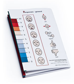 First aid - back page response sheet